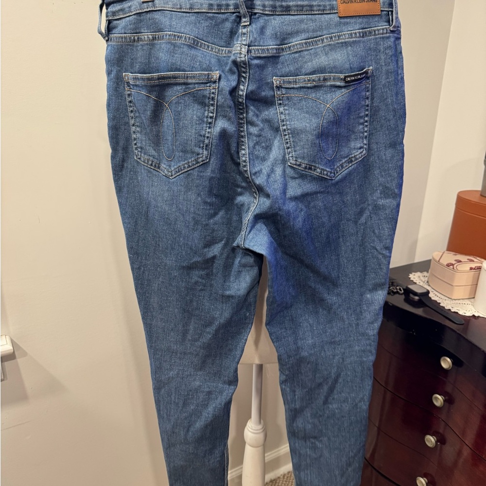Calvin Klein  Blue Denim Jeans - Picture 6 of 8